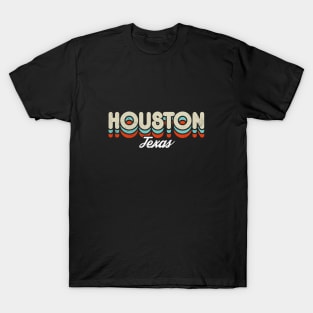 Retro Houston Texas T-Shirt